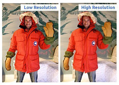  high resolution cutouts vs low resolution cutouts